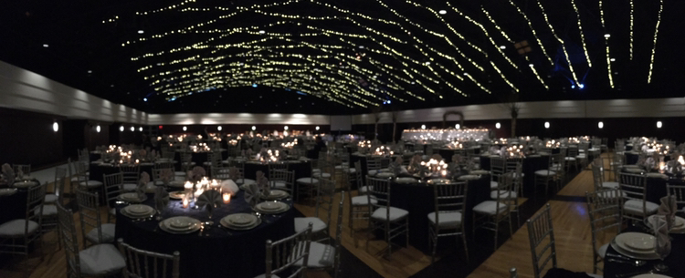 Large wedding reception 